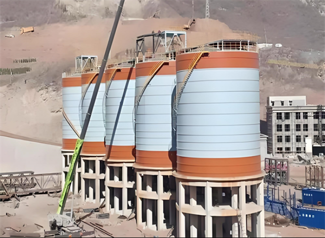 秀峰高架钢板仓